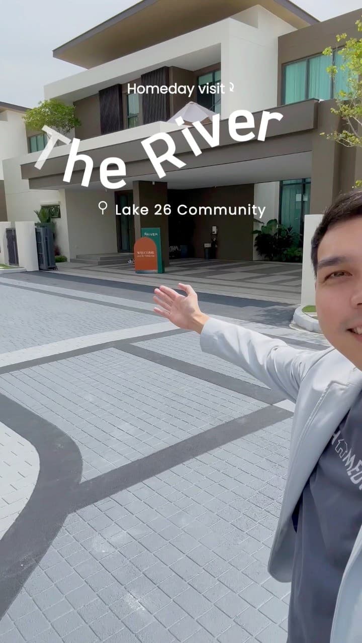 รีวิว The River บ้านเดี่ยวริมน้ำใน Sansiri Bangna Lake 26 Community