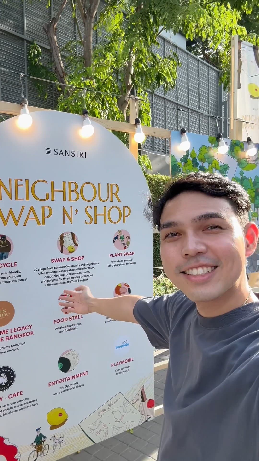 งาน Sansiri Neighbour Swap N' Shop ที่ Sansiri Krungthep Kreetha Community