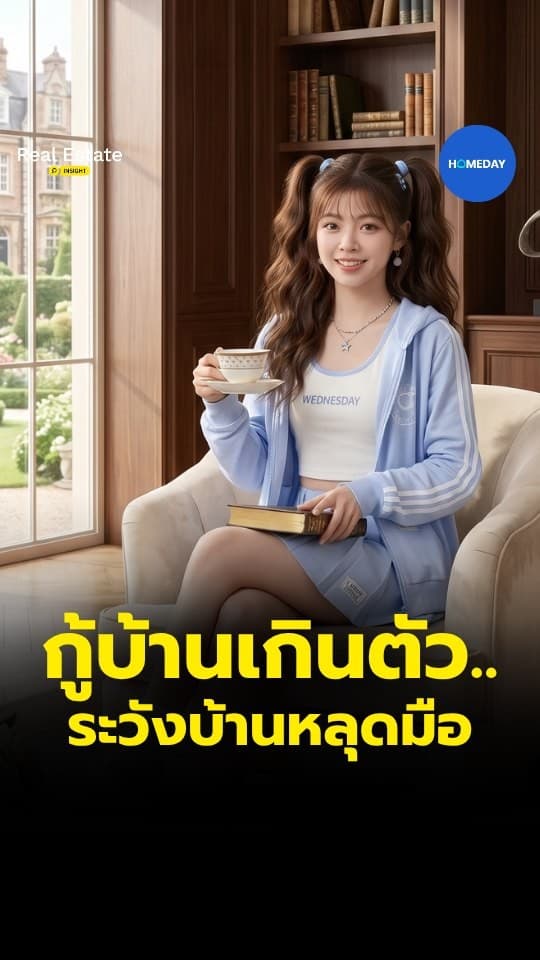 กู้บ้านเกินตัวเสี่ยงอะไรบ้าง ก่อนตัดสินใจซื้อบ้าน