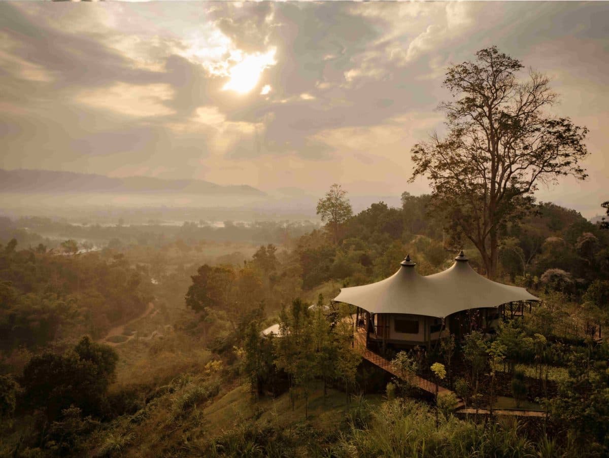 อนันตราสามเหลี่ยมทองคำ เชียงราย เปิดตัว The Mekong Explorer Tent เต้นท์แคมป์สุดหรู