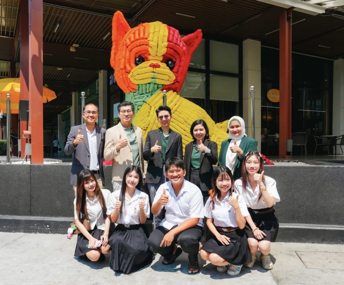 เดอะไนน์ เซ็นเตอร์ พระราม 9 ร่วม มศว. เปิดจุดเช็คอินแห่งใหม่ “ไนน์” ประติมากรรมรักษ์โลกสุดสร้างสรรค์