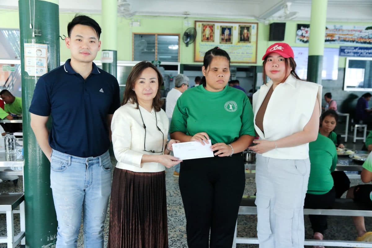 ร่วมสร้างโอกาสทางการศึกษาผู้พิการ เติมน้ำใจให้น้องตาบอด