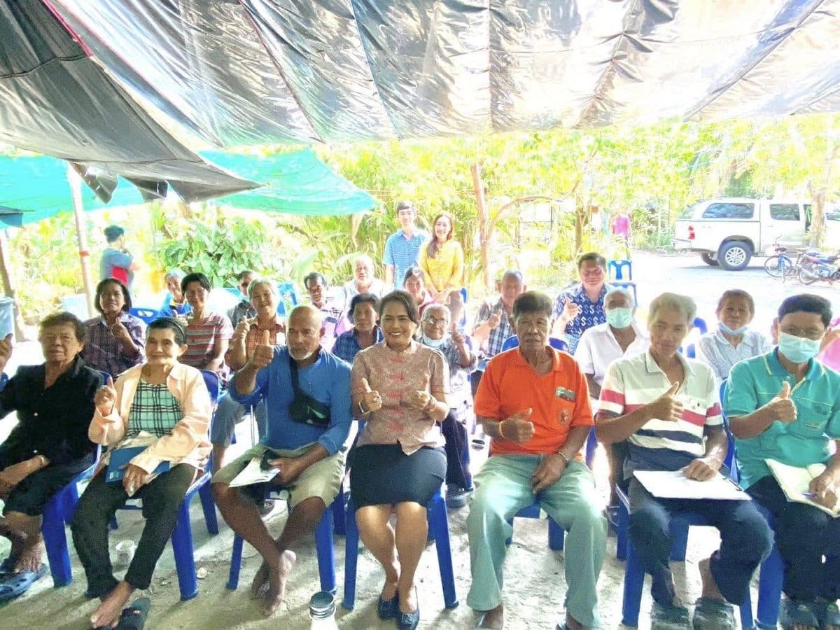 สำนักงานเกษตรอำเภอบ้านแหลม ร่วมดำเนินกิจกรรมโครงการส่งเสริมและพัฒนาเพื่อเข้าสู่ห่วงโซ่อุปทานและบริการมูลค่าสูง