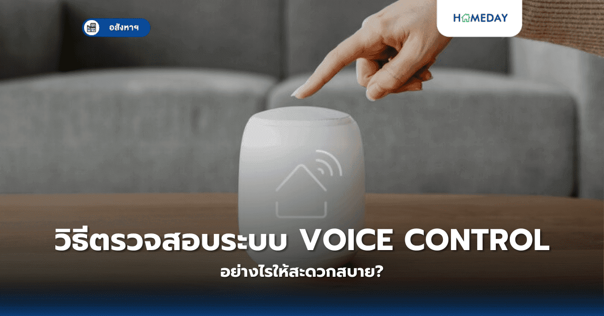 วิธีตรวจสอบระบบ Voice Control อย่างไรให้สะดวกสบาย?