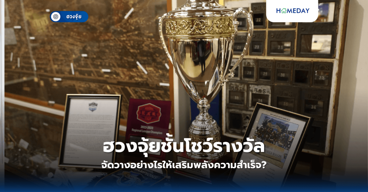 ฮวงจุ้ยชั้นโชว์รางวัล: จัดวางอย่างไรให้เสริมพลังความสำเร็จ?
