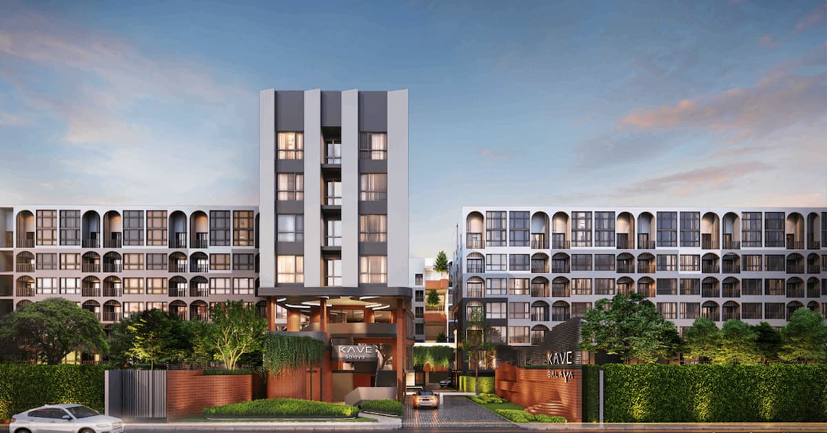 พรีวิว เคฟ ศาลายา คอนโดติดถนนใหญ่ ใกล้ ม.มหิดล ศาลายา 750 เมตร จัดเต็มส่วนกลาง 32 รายการ