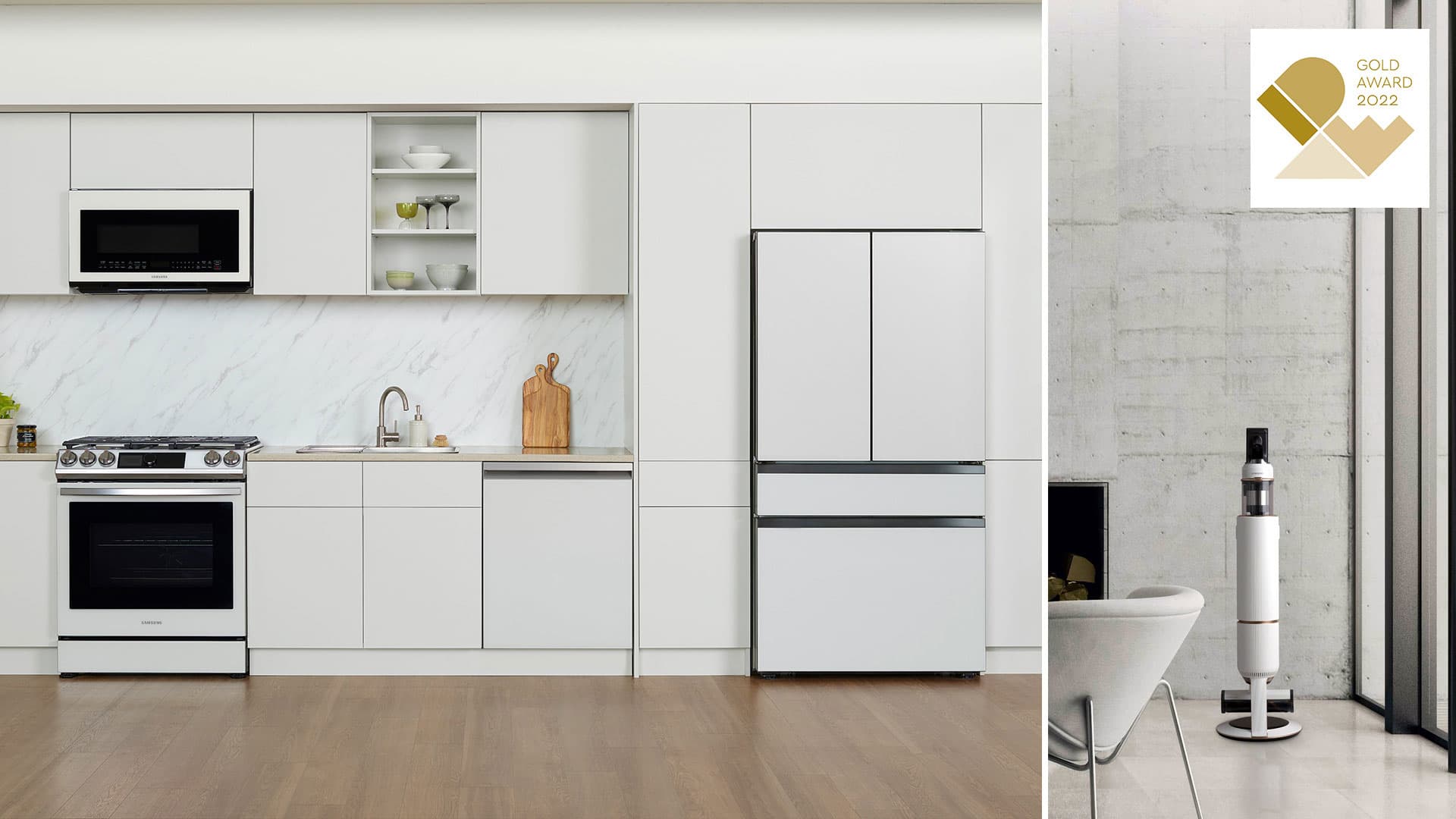 ซัมซุง กวาด 42 รางวัล ในงาน International Design Excellence Awards 2022 (IDEA) โกลด์ 2 รางวัล, ซิลเวอร์ 5 รางวัล, บรอนซ์ 1 รางวัล และอีก 34 ผลงานที่ผ่านเข้ารอบสุดท้าย จากสุดยอดนวัตกรรมการออกแบบที่ช่วยยกระดับไลฟ์สไตล์และประสบการณ์ของผู้บริโภคที่ไม่เคยหยุดนิ่ง