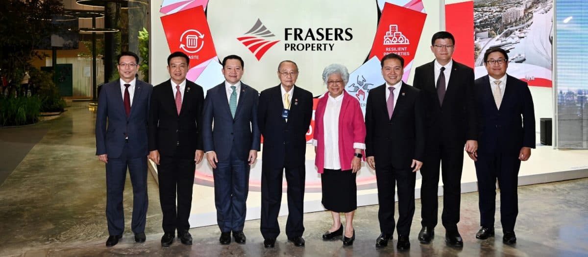 “เฟรเซอร์ส พร็อพเพอร์ตี้” เปิดวิสัยทัศน์ด้านความยั่งยืนเต็มรูปแบบ ในงาน Sustainability Expo 2022 พร้อมชู “วัน แบงค็อก” โครงการต้นแบบสีเขียวระดับโลก