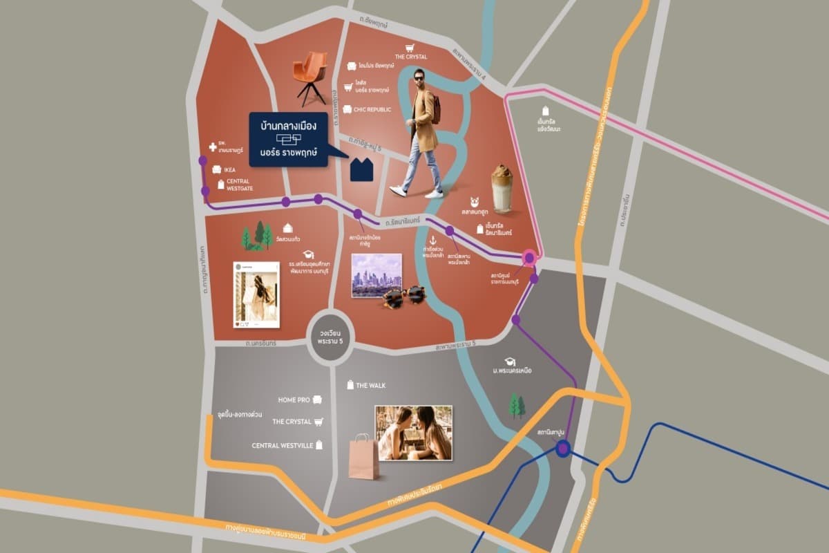 บ้านกลางเมือง นอร์ธ ราชพฤกษ์ (Baan Klang Muang North Ratchaphruek)