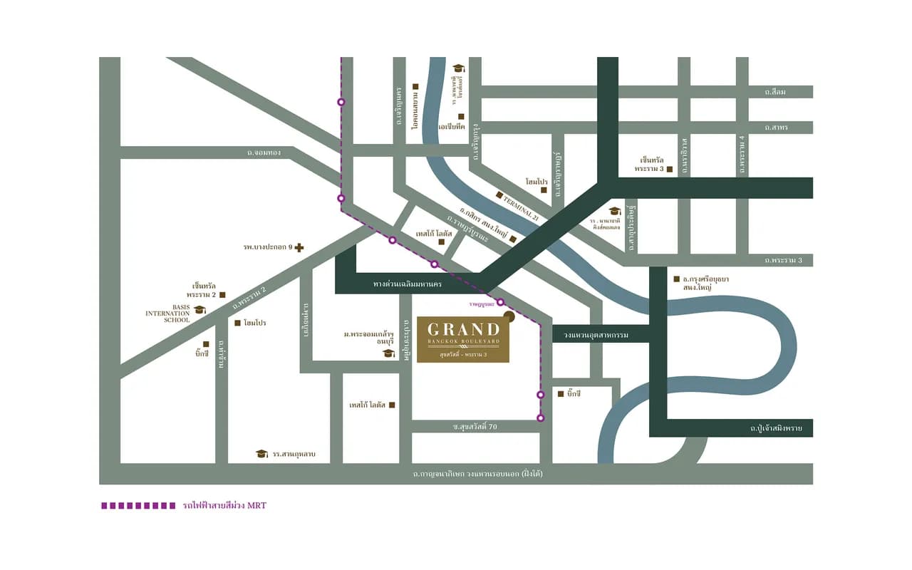 แกรนด์ บางกอก บูเลอวาร์ด สุขสวัสดิ์ - พระราม 3 (Grand Bangkok Boulevard Suksawat-Rama 3)
