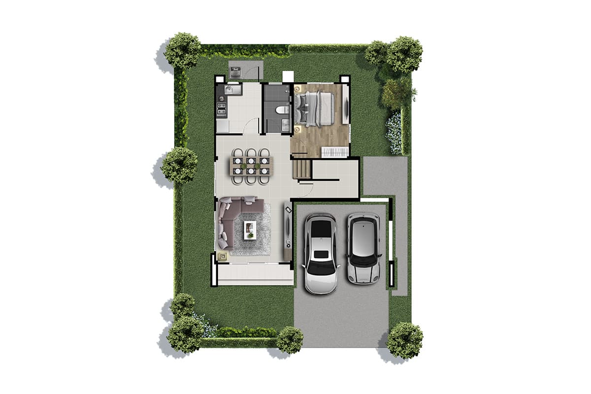 MODEN ราชพฤกษ์ 345 (โมเดน ราชพฤกษ์ 345)