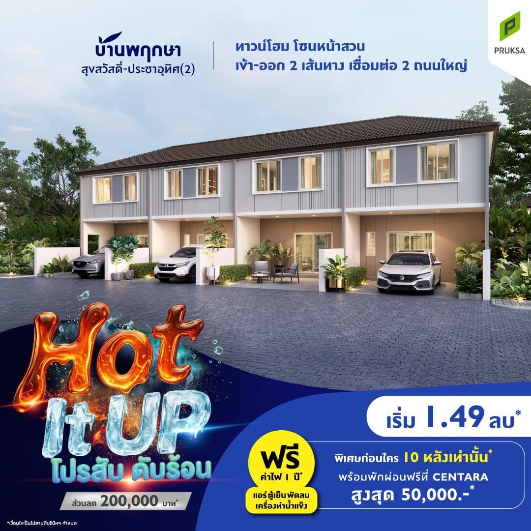 บ้านพฤกษา สุขสวัสดิ์-ประชาอุทิศ (2) (Baan Pruksa Suksawat-Prachauthit 2)