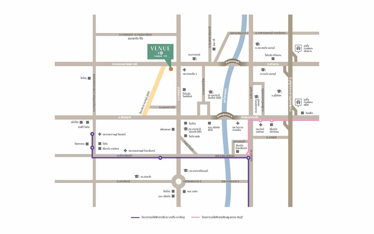 เวนิว ไอดี ราชพฤกษ์-345 (Venue ID Ratchaphruek-345)