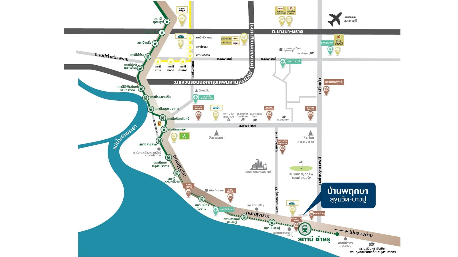 บ้านพฤกษา สุขุมวิท-บางปู 2 (Baan Pruksa Sukhumvit-Bangpu 2)