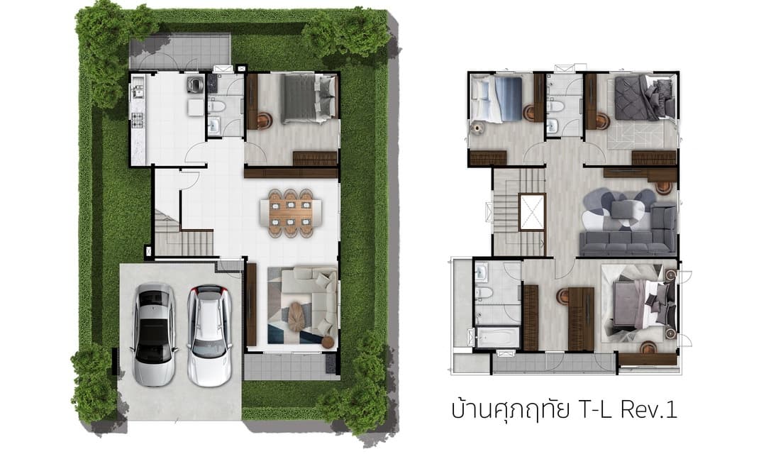 ศุภาลัย พาร์ควิลล์ สุขุมวิท-หนองมน (Supalai Park Ville Sukhumvit-Nongmon)