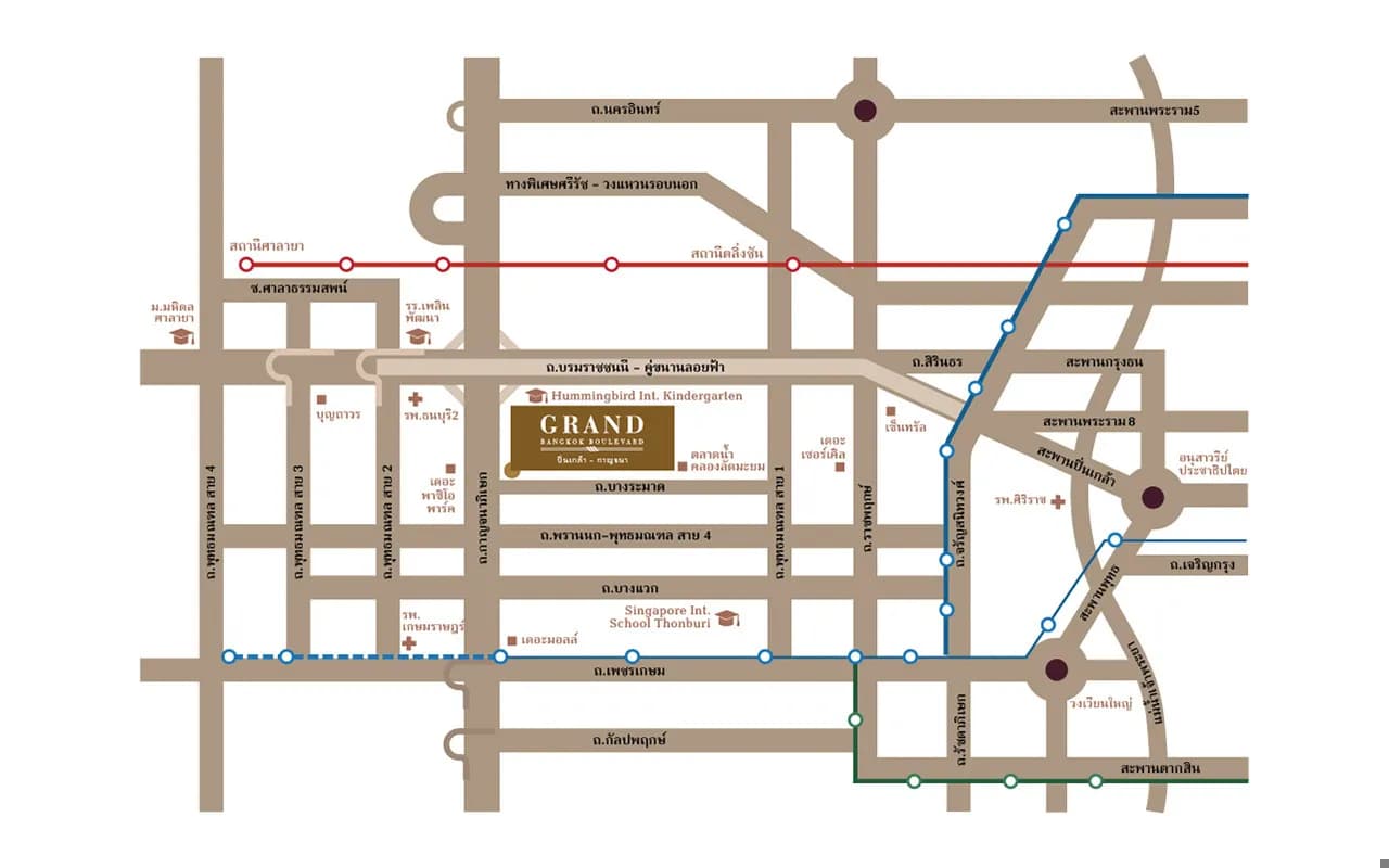 แกรนด์ บางกอก บูเลอวาร์ด ปิ่นเกล้า-กาญจนา (Grand Bangkok Boulevard Pinklao-Kanchana)