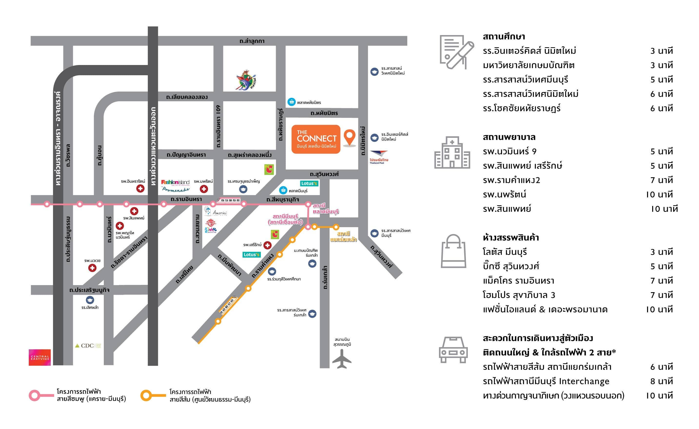เดอะ คอนเนค มีนบุรี สเตชั่น-นิมิตใหม่ (The Connect Minburi Station-Nimitmai)