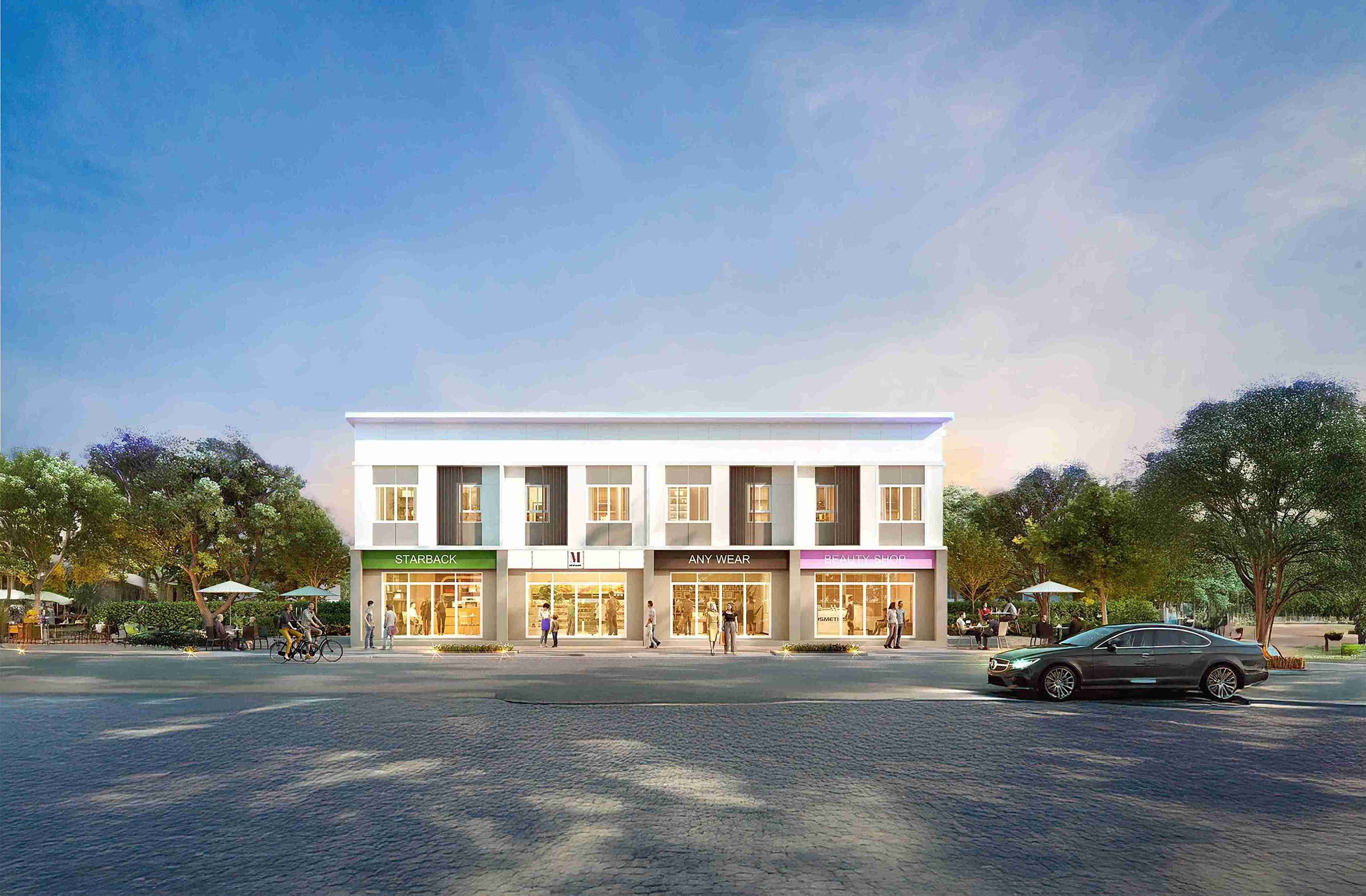 พรีวิว พฤกษาวิลล์ ศาลายา (ซ.5/8) อาคารพาณิชย์ (Pruksa Ville Salaya Soi 5/8 Shophouse)