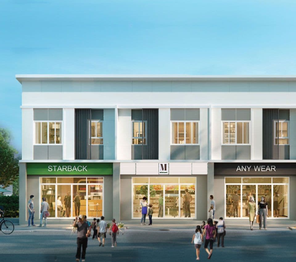 พฤกษาวิลล์ ศาลายา (ซ.5/8) อาคารพาณิชย์ (Pruksa Ville Salaya Soi 5/8 Shophouse)