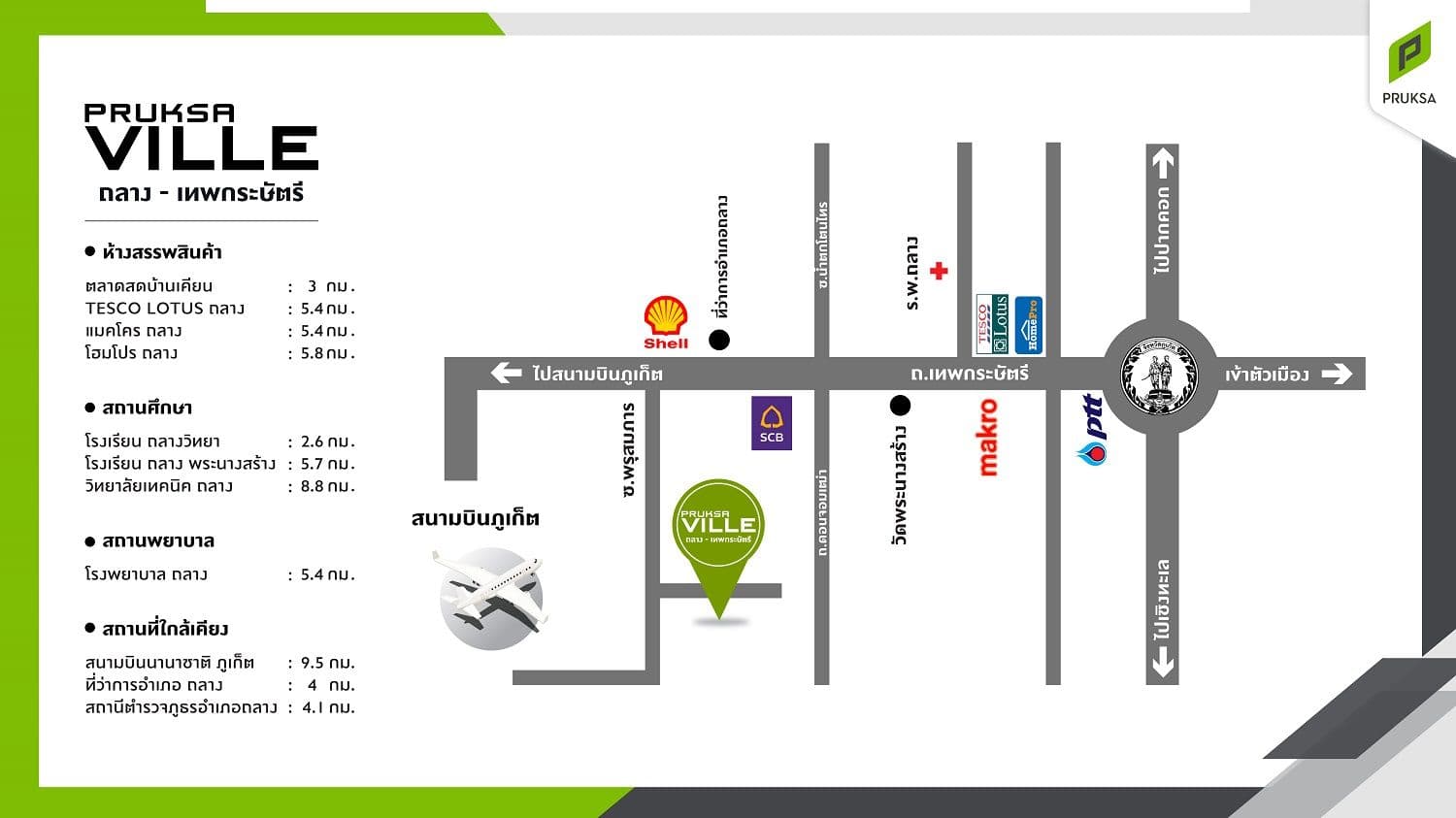 พฤกษาวิลล์ ถลาง-เทพกระษัตรี (Pruksa Ville Thalang-Thepkasattri)