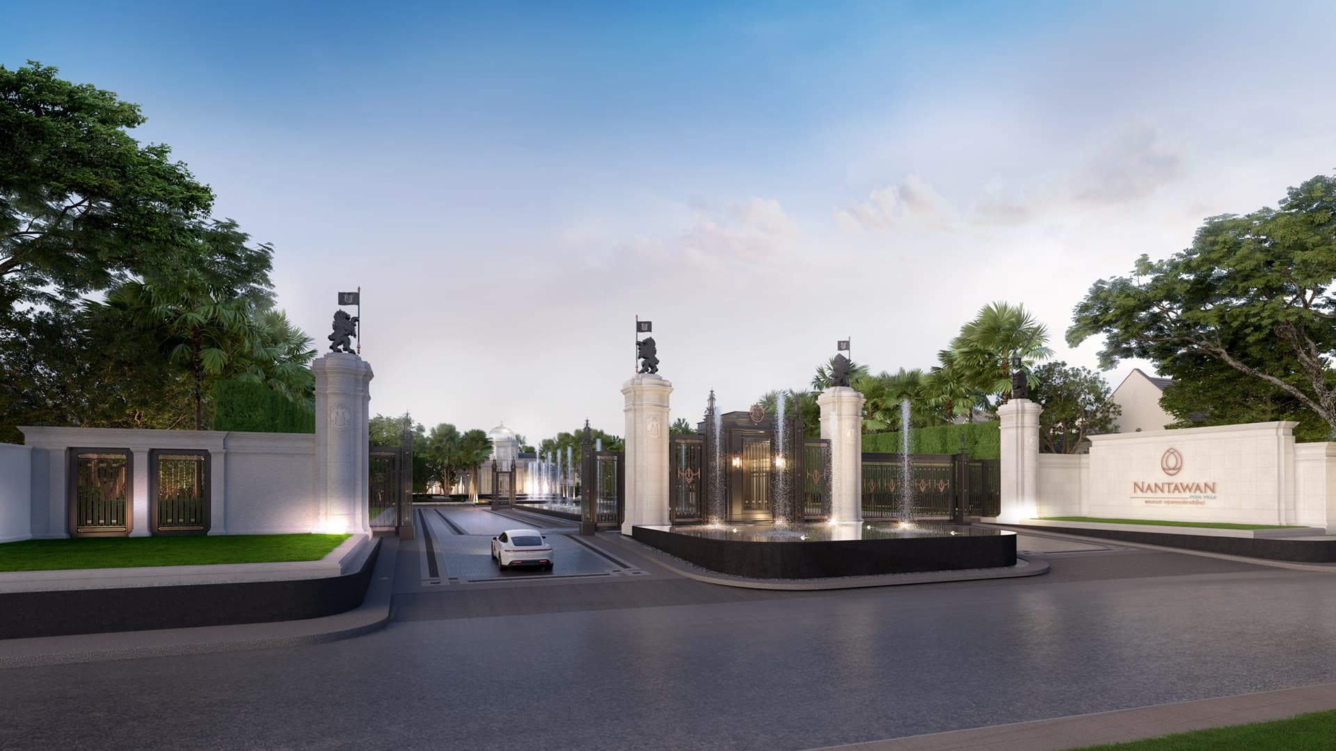 นันทวัน พูลวิลล่า พระราม 9 - กรุงเทพกรีฑาตัดใหม่ (NANTAWAN POOL VILLA Rama 9 - New Krungthep Kretha)
