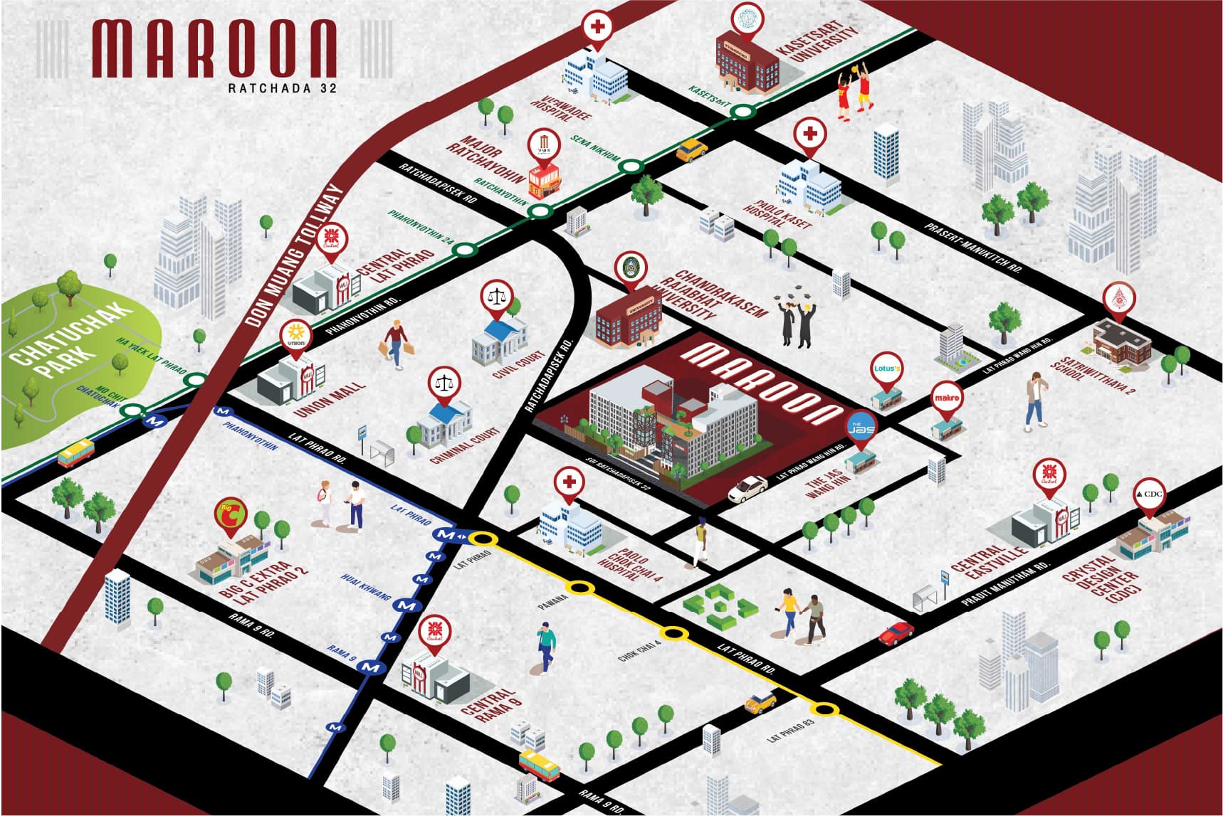 มารูน รัชดา 32 (Maroon Ratchada 32)
