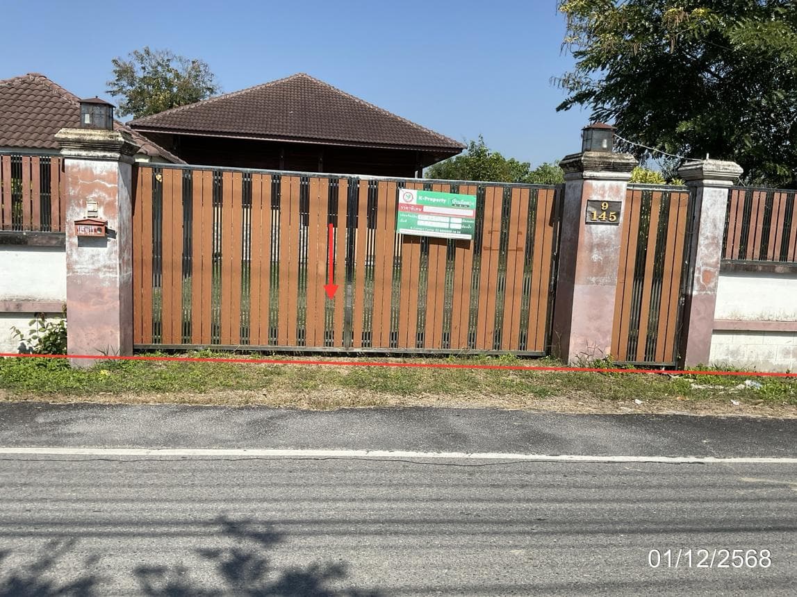บ้านเดี่ยวหลังใหญ่ 4 ห้องนอน ทำเลหัวง้ม พาน เชียงราย พื้นที่ใช้สอยกว้างขวาง 257.2 ตร.ม.