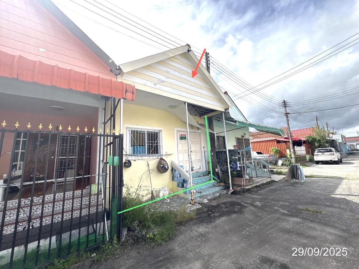 ทาวน์โฮม ภูแสงตะวัน เชิงเนิน เมืองระยอง 2 ห้องนอน 1 ห้องน้ำ ขนาด 20.1 ตร.ว.