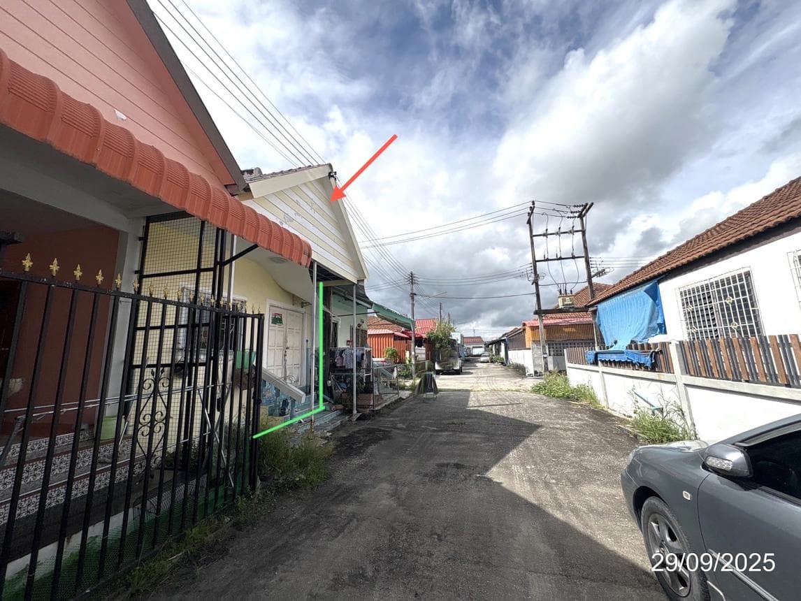 ทาวน์โฮม ภูแสงตะวัน เชิงเนิน เมืองระยอง 2 ห้องนอน 1 ห้องน้ำ ขนาด 20.1 ตร.ว.