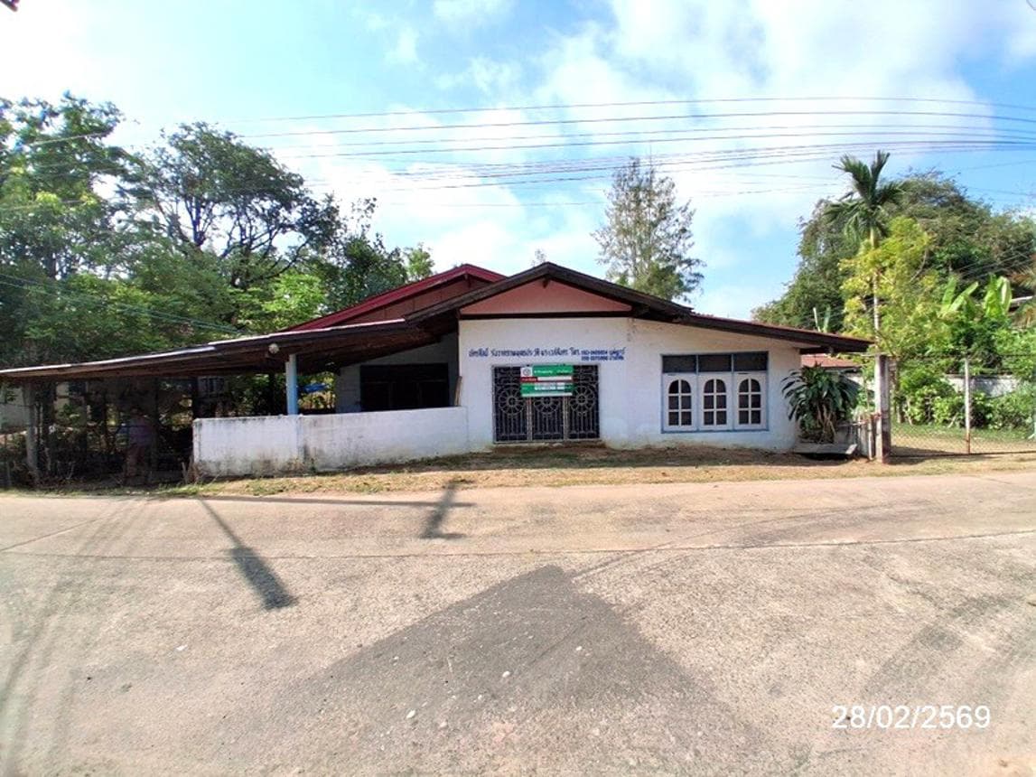 ขายบ้านเดี่ยว เมืองยโสธร ทำเลทุ่งแต้ พื้นที่ 94.5 ตร.ม. 3 ห้องนอน 1 ห้องน้ำ ราคาถูกไม่ถึงล้าน บรรยากาศเงียบสงบเป็นส่วนตัว