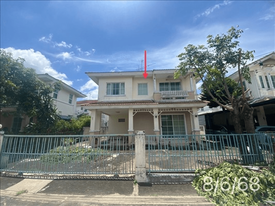 ขายบ้านเดี่ยว ชลลดา (Chollada) บางรักพัฒนา บางบัวทอง นนทบุรี พื้นที่ 52.5 ตร.ว. 3 ห้องนอน ทำเลดี ราคาคุ้มค่า