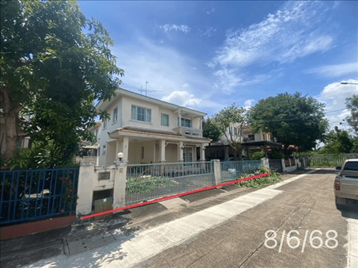 ขายบ้านเดี่ยว ชลลดา (Chollada) บางรักพัฒนา บางบัวทอง นนทบุรี พื้นที่ 52.5 ตร.ว. 3 ห้องนอน ทำเลดี ราคาคุ้มค่า