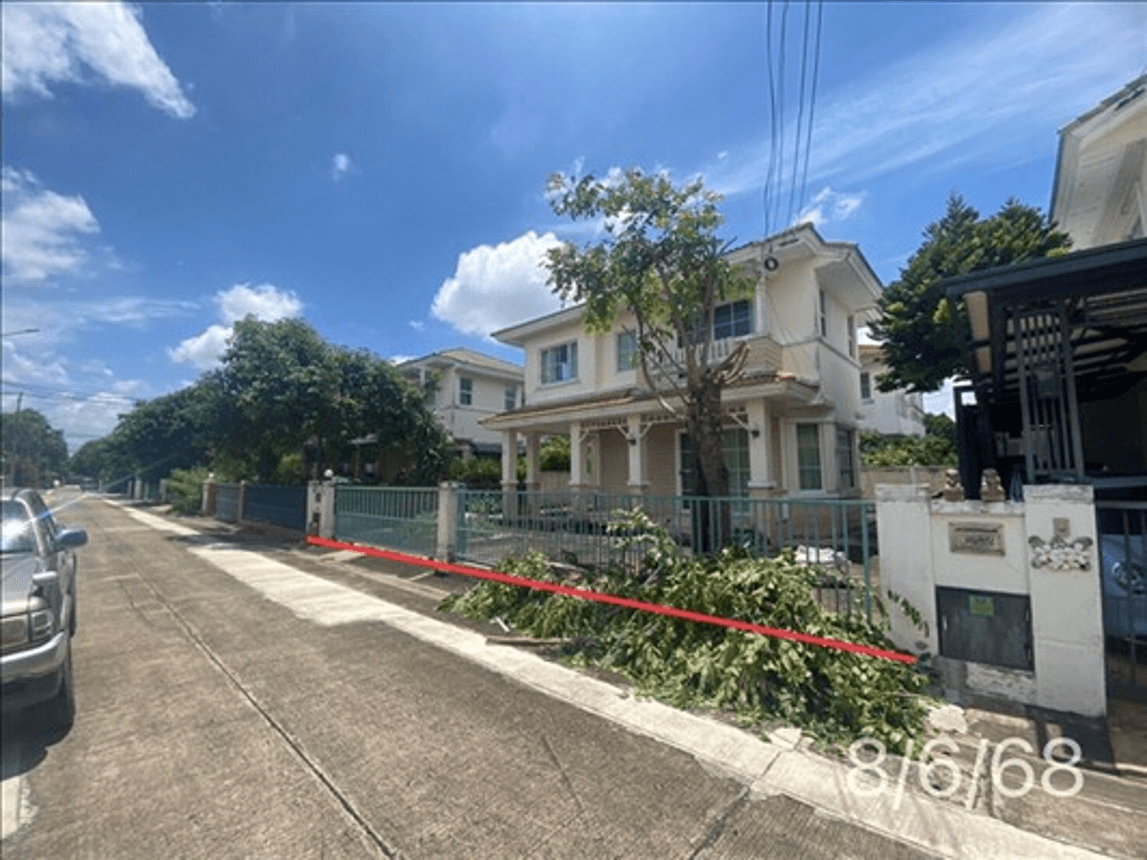 ขายบ้านเดี่ยว ชลลดา (Chollada) บางรักพัฒนา บางบัวทอง นนทบุรี พื้นที่ 52.5 ตร.ว. 3 ห้องนอน ทำเลดี ราคาคุ้มค่า