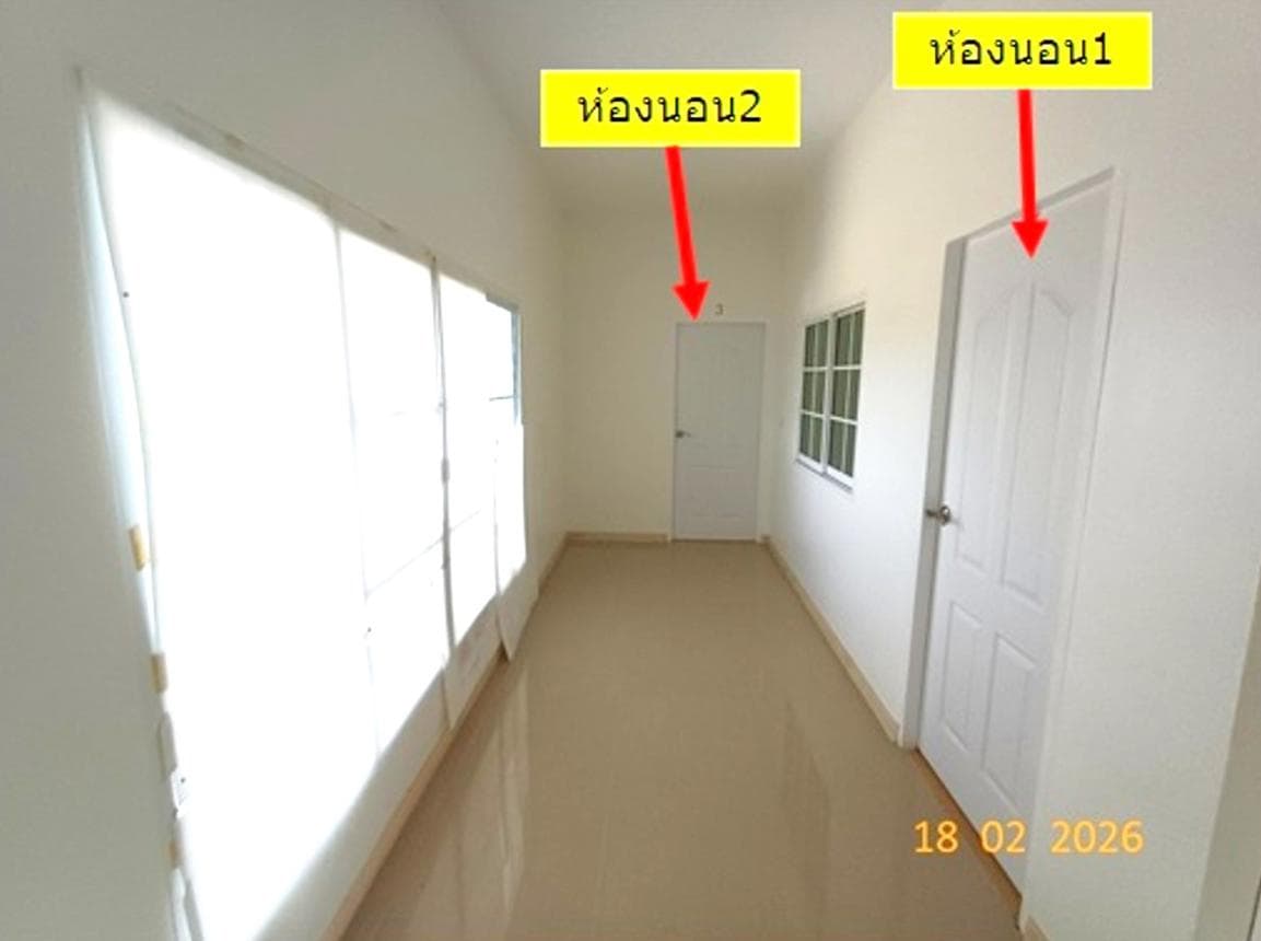 บ้านเดี่ยวหลังใหญ่ พื้นที่ใช้สอยจุใจ ทำเลมะเขือแจ้ เมืองลำพูน สภาพใหม่พร้อมอยู่