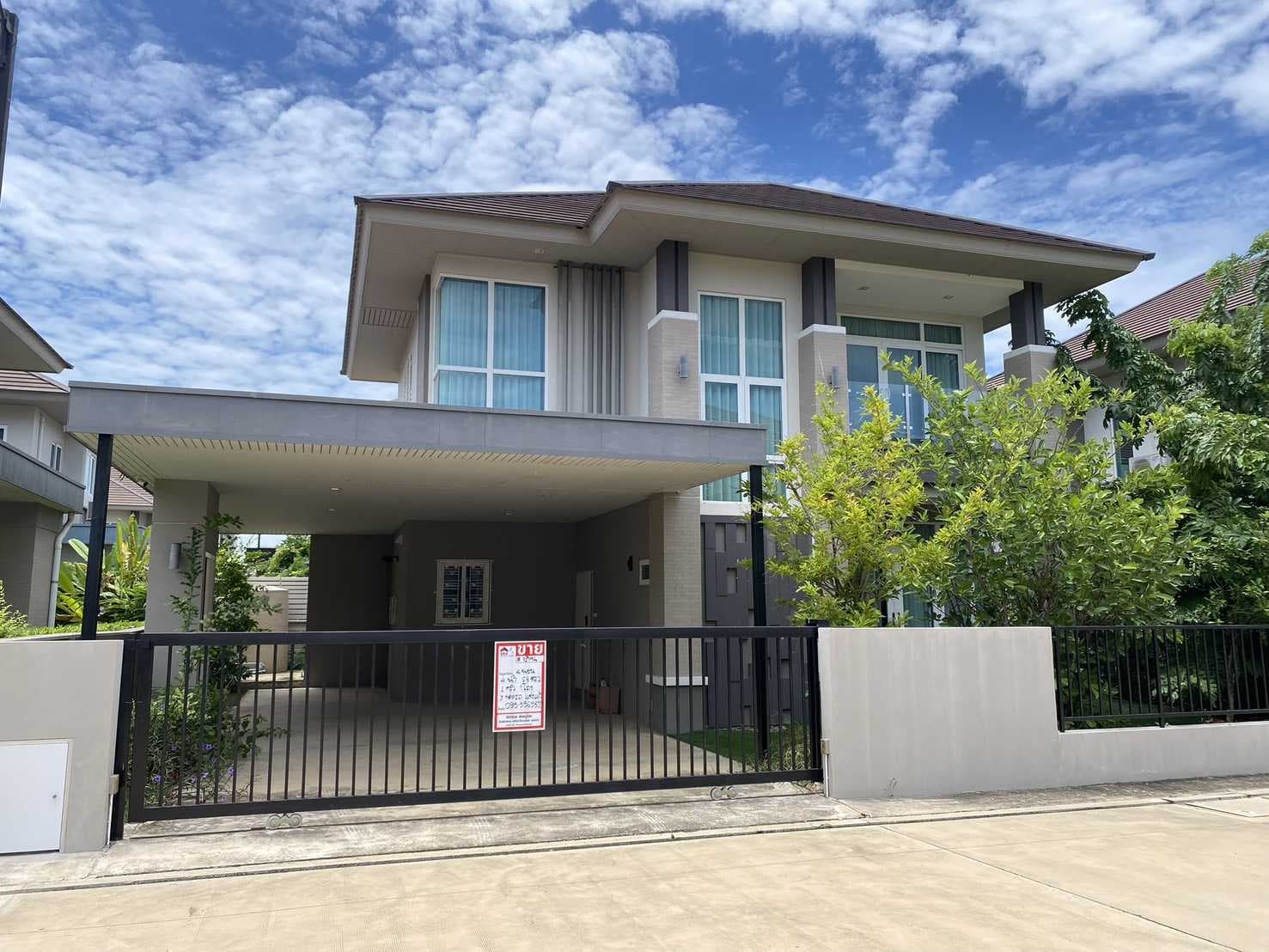ขายบ้านเดี่ยว 4นอน 4น้ำ 3จอด The Habitatt Elite
