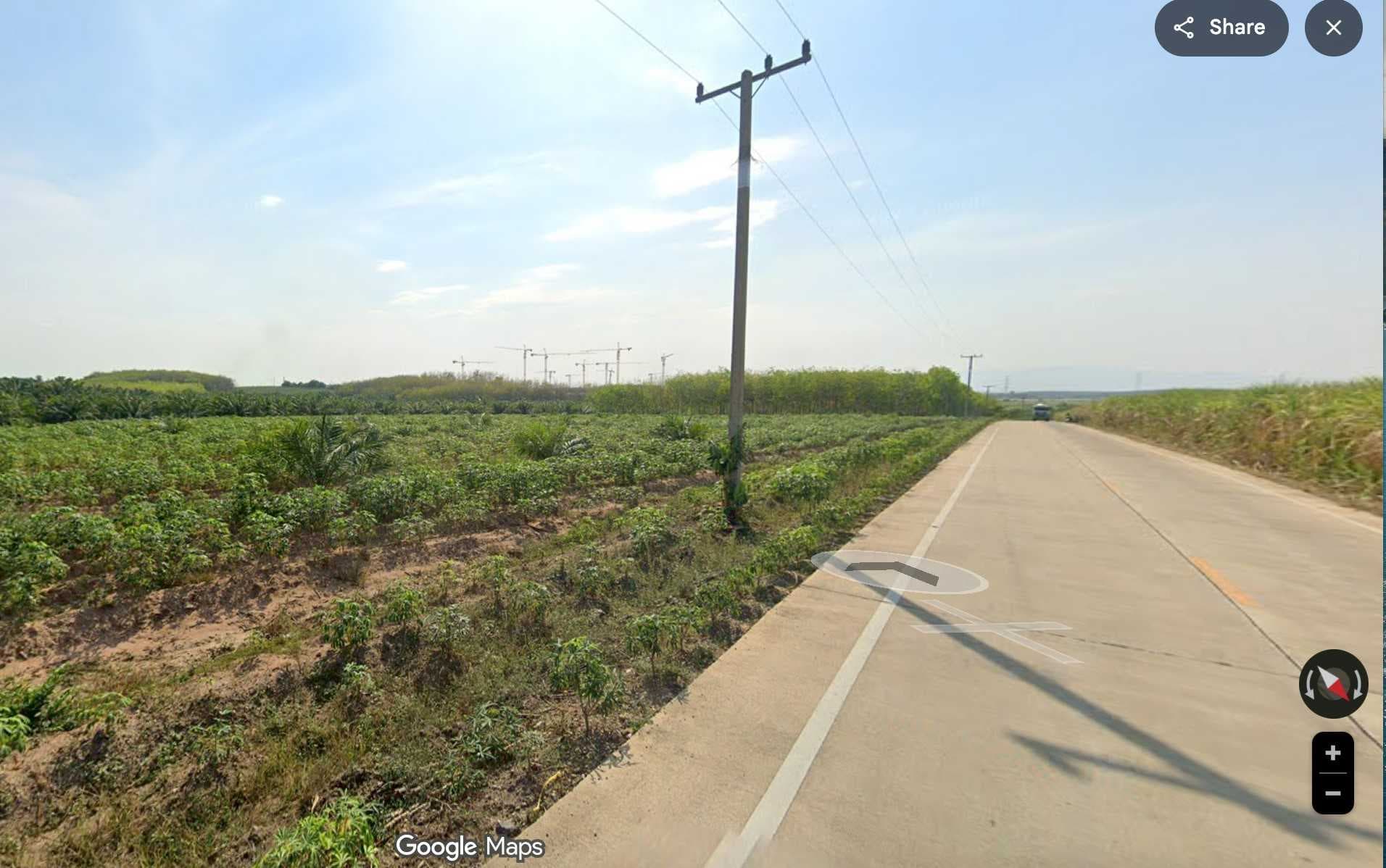 ขาย ที่ดิน 150 ไร่ ศักยภาพสูง ติดนิคมโรจนะ หนองใหญ่ ชลบุรี