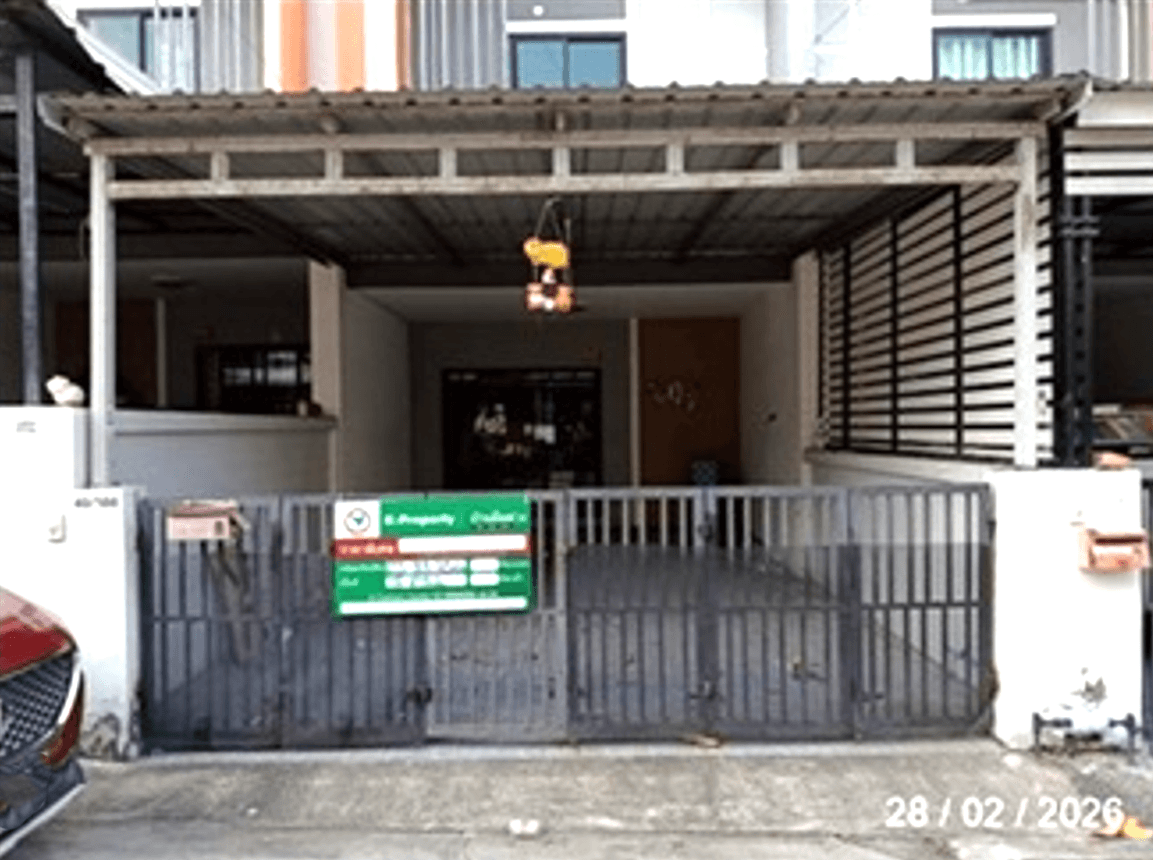 ขายทาวน์โฮม เซ็นโต้ พาร์ค ศรีราชา (Sento Park) ทำเลดี ใกล้นิคมเครือสหพัฒน์ เดินทางสะดวก