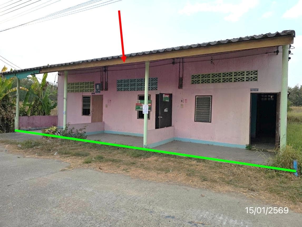 บ้านเดี่ยว ละหาร ปลวกแดง ระยอง พื้นที่ 52 ตร.ว. พื้นที่ใช้สอย 147.6 ตร.ม. 3 ห้องนอน 3 ห้องน้ำ