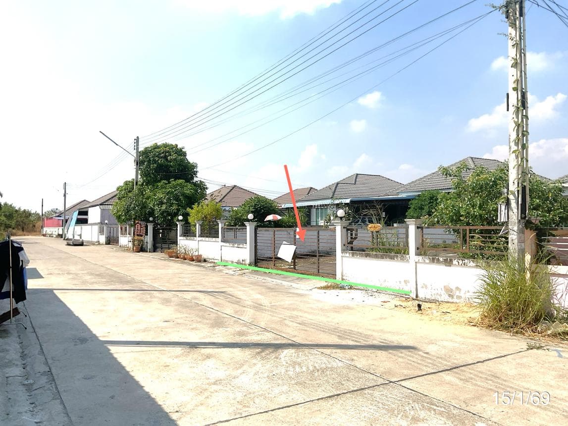 บ้านเดี่ยว นิคมพัฒนา ระยอง 2 ห้องนอน 2 ห้องน้ำ พื้นที่ 110.75 ตร.ม. ทำเลดีใกล้แหล่งงานและนิคมอุตสาหกรรม ราคาพิเศษ 2.9 ล้าน