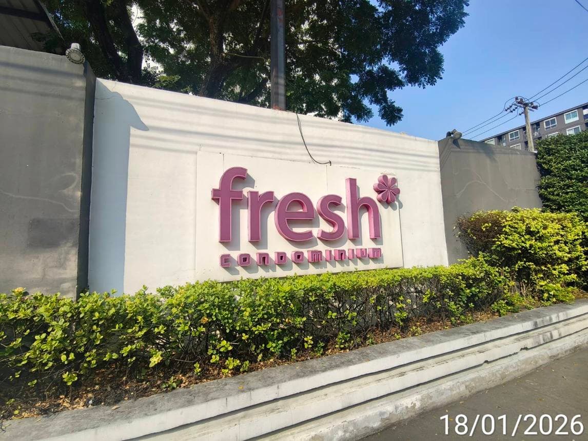 ขายคอนโด เฟรช คอนโดมิเนียม (Fresh Condominium) บางซื่อ 2 ห้องนอน ห้องกว้าง 56.56 ตร.ม. ทำเลศักยภาพใกล้สถานีกลางบางซื่อ