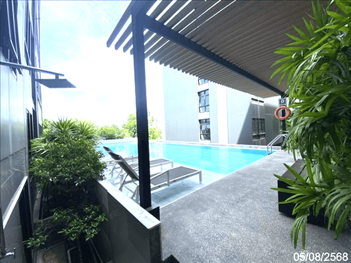 ขายคอนโด ดิ อินดี๊ด คอนโด อมตะ (The Indeed Condo Amata) 1 ห้องนอน 1 ห้องน้ำ 23.86 ตร.ม. ทำเลทองใกล้นิคมอมตะซิตี้ ชลบุรี ราคาล้านต้นๆ