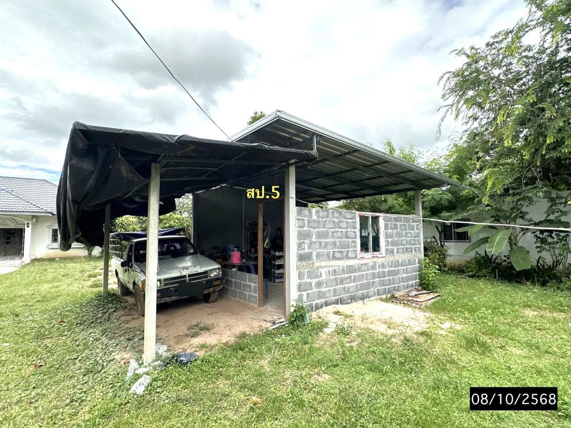 บ้านเดี่ยว บ้านฝาง เกษตรวิสัย ร้อยเอ็ด 2 ห้องนอน 2 ห้องน้ำ ขนาด 71 ตร.ว.
