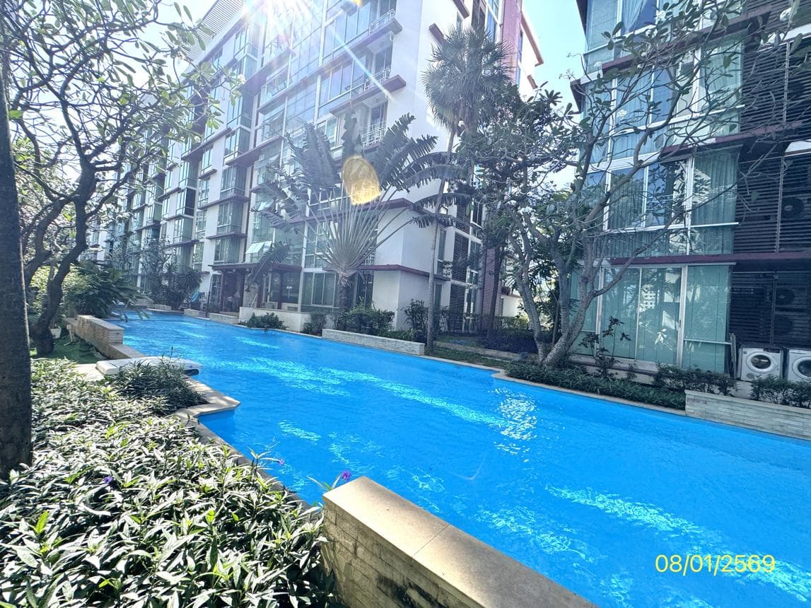 คอนโด ดิ ไอริส พระราม 9 - ศรีนครินทร์ (The Iris) ห้องมุมสวย พื้นที่กว้าง 32.44 ตร.ม. ทำเลดีใกล้ Airport Rail Link