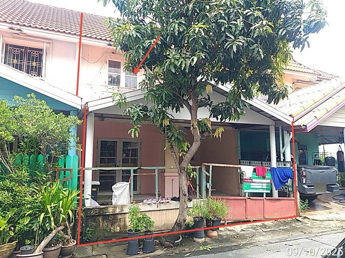 ทาวน์เฮ้าส์ 2 ห้องนอน พื้นที่ 114 ตร.ม. โครงการพฤกษา 27 ทำเลศักยภาพ คลองอุดมชลจร เมืองฉะเชิงเทรา ฉะเชิงเทรา