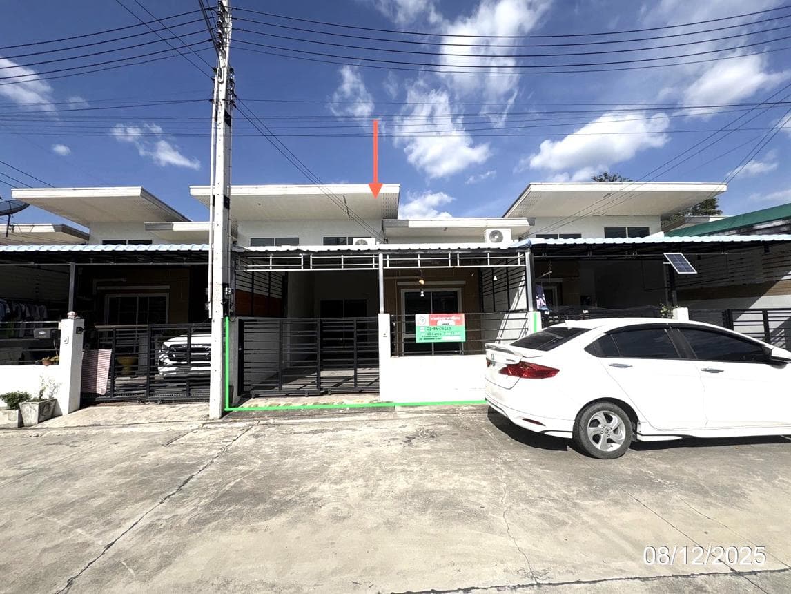 ทาวน์เฮ้าส์ชั้นเดียว โครงการดีโฮม ปลวกแดง-วังตาผิน (D-Home) 2 ห้องนอน ทำเลศักยภาพ ปลวกแดง ระยอง ราคาคุ้มค่า