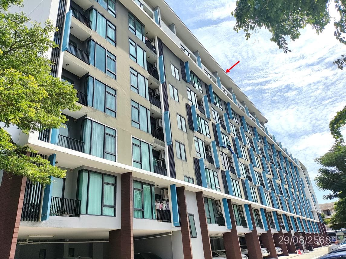 คอนโด เฟรช คอนโดมิเนียม (Fresh Condominium) บางซื่อ 1 ห้องนอน 1 ห้องน้ำ ขนาด 28.83 ตร.ม.