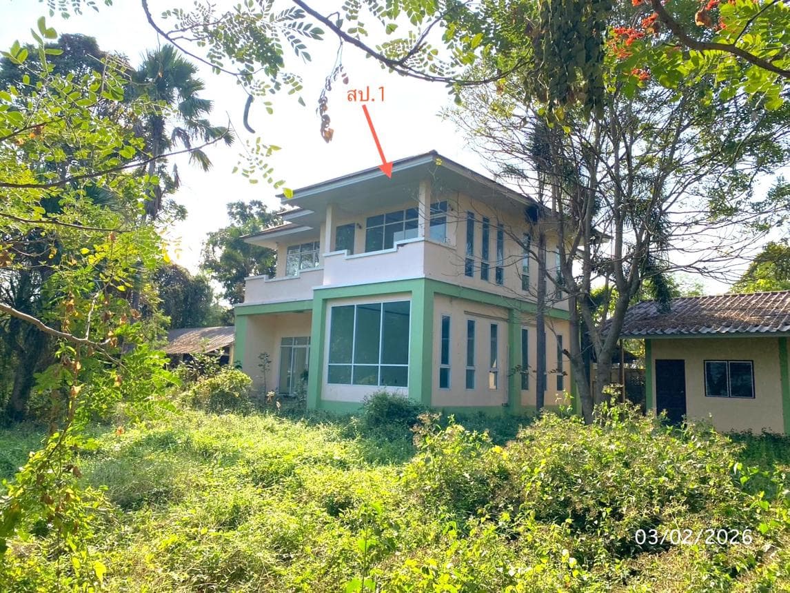 บ้านเดี่ยวหลังใหญ่ 5 ห้องนอน พื้นที่ 235 ตร.ม. ทำเลศักยภาพ บ้านฆ้อง โพธาราม ราชบุรี