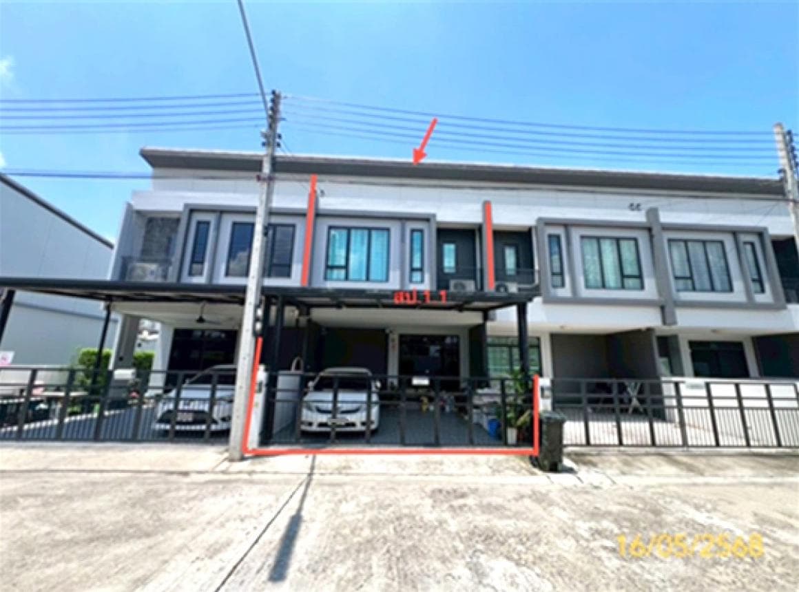 ทาวน์เฮ้าส์ เดอะริคโค้ทาวน์ วงแหวน - ลำลูกกา ลาดสวาย ลำลูกกา ปทุมธานี 3 ห้องนอน 2 ห้องน้ำ พื้นที่ 112.44 ตร.ม. ทำเลศักยภาพ เดินทางสะดวก ราคาคุ้มค่า