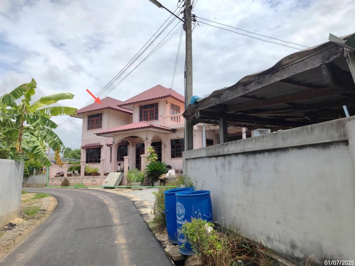 บ้านเดี่ยวหลังใหญ่ หนองหญ้าไซ สุพรรณบุรี 4 ห้องนอน 2 ห้องน้ำ สเปซจุใจ 222.5 ตร.ม. บนที่ดิน 76 ตร.ว.