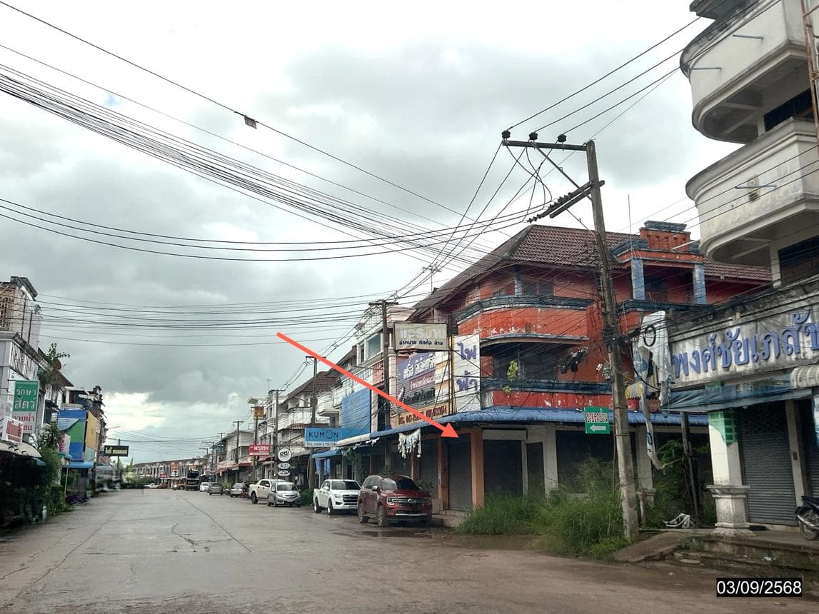 อาคารพาณิชย์ 2 ห้องนอน พื้นที่ 240 ตร.ม. ทำเลศักยภาพ หนองโก กระนวน ขอนแก่น